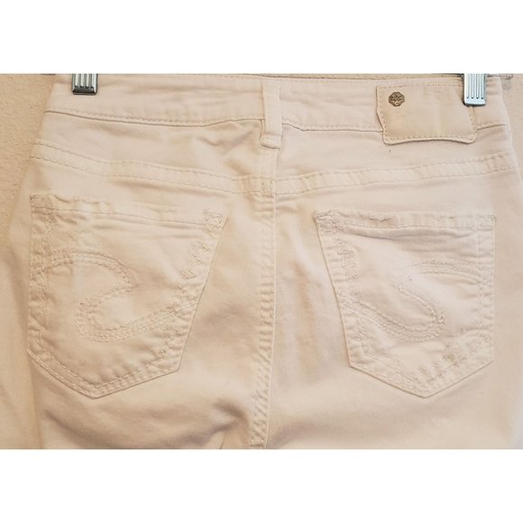 Silver Jean ~ Suki High Capri Super Stretch ~ Size 25 - Picture 4 of 13